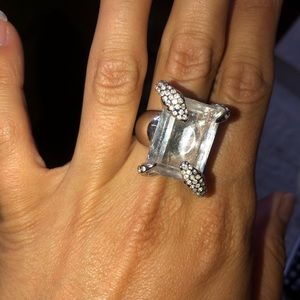 Swarovski snake ring